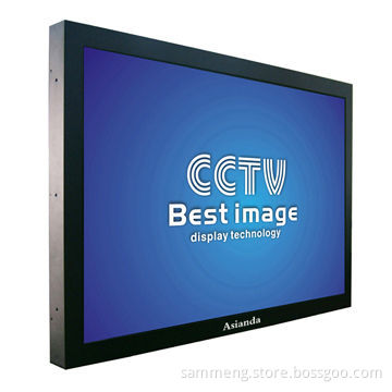 55-inch full HD BNC, VGA and HDMI input CCTV LCD monitor for video surveillance system